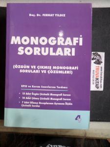 Monografi Soruları