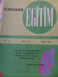 Çağdaş Eğitim Dergisi 1990 / 151