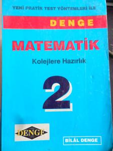 Denge Matematik Kolejlere Hazırlık 2