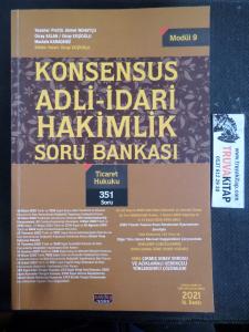 Konsensus Adli İdari Hakimlik Soru Bankası - Ticaret Hukuku / Modül 9
