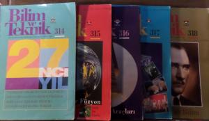 Bilim Ve Teknik 1994 / 314-315-316-317-318 (5 Adet)