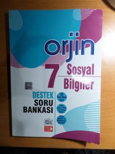 Sınavlara Hazırlık - Okula Yardımcı Orjin 7. Sınıf Sosyal Bilgiler Destek Soru Bankası - 20 Deneme