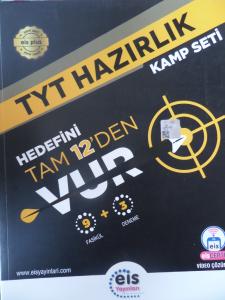 TYT Hazırlık Kamp Seti Hedefini Tam 12'den Vur 9 Fasikül + 3 Deneme