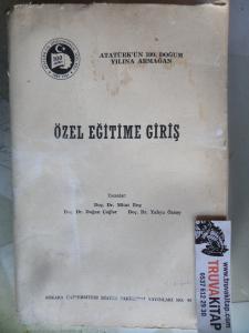 Özel Eğitime Giriş