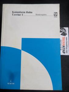 Kanunların Ruhu Üzerine I
