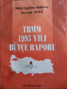 TBMM 1995 Yılı Bütçe Raporu
