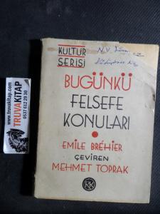 Bugünkü Felsefe Konuları