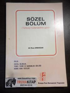 Sözel Bölüm - Türkçeyi Kullanabilme Gücü