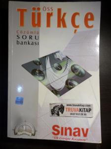 ÖSS Türkçe Çözümlü Soru Bankası