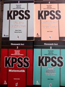 KPSS Ekonomik seri / 4 Adet