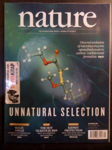 Nature Dergisi 2019 January / No : 7737 - Unnatural Selaction