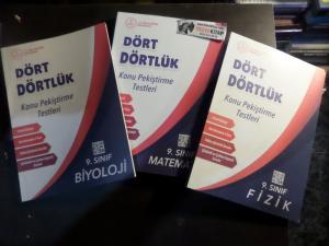 9. Sınıf Dört Dörtlük Konu Pekiştirme Testleri (3 Kitap)