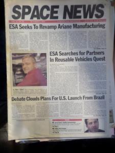 Space News Vol : 12 No: 38 October 8. 2001