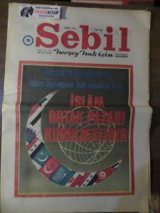Sebil Haftalık Gazete 1976 / 10