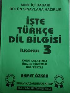 3. Sınıf İşte Türkçe Dilbilgisi