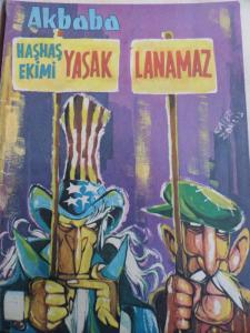 Akbaba Dergisi 1974 / 16 - Haşhaş Ekimi Yasaklanamaz