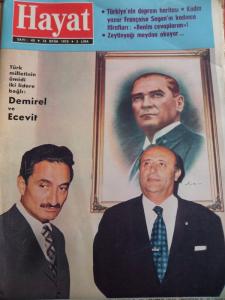 Hayat Dergisi 1975 / 42 - Demirel ve Ecevit