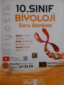 10. Sınıf Biyoloji Soru Bankası