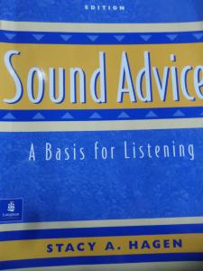 Sound Advice A Basis For Listening