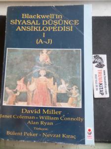 Blackwell'in Siyasal Düşünce Ansiklopedisi I. Cilt
