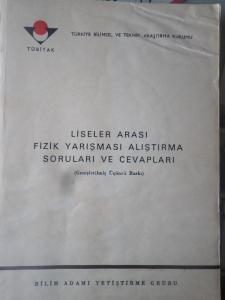 Liseler Arası Fizik Yarışması Alıştırma Soruları ve Cevapları