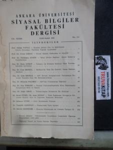 Siyasal Bilgiler Fakültesi Dergisi 1978 / 3-4
