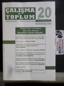 Çalışma ve Toplum 2009 / 20