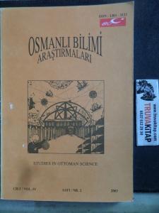 Osmanlı Bilimi Araştırmaları 2003 / 2