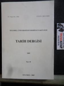 Tarih Dergisi 2005 / 41