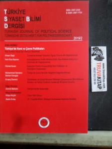 Türkiye Siyaset Bilimi Dergisi 2019 / 2