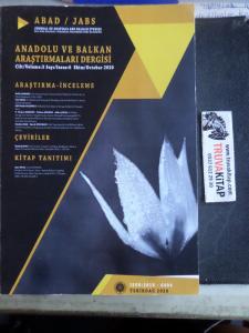 Anadolu ve Balkan Araştırmaları Dergisi 2020 / 6