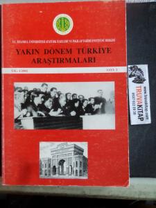 Yakın Dönem Türkiye Araştırmaları 2002 / 2