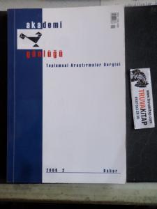 Toplumsal Araştırmalar Dergisi 2006 / 2
