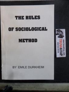 The Rules Of Sociological Method