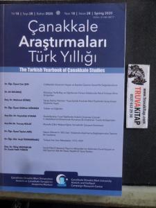 Çanakkale Araştırmaları Türk Yıllığı 2020 / 28