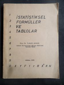 İstatistiksel Formüller ve Tablolar