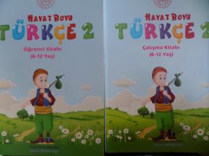 Hayat Boyu Türkçe 2 Öğrenci Kitabı + Öğrenci Çalışma Kitabı (6-12)