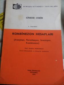 Lineer Cebir 1. Fasikül Kombinezon Hesapları
