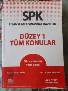 SPK Lisanslama Sınavına Hazırlık Düzey 1 Tüm Konular