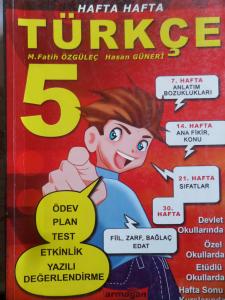 5. Sınıf Hafta Hafta Türkçe