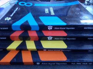 8. Sınıf Altın Kural Yayınları Soru Bankası / 4 Adet (İkinci El)