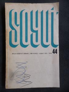 Soyut Aylık Edebiyat Dergisi 1972 / 44