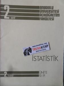 İstatistik 2. Sınıf 2. Fasikül Ünite 10-19