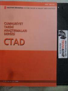 Cumhuriyet Tarihi Araştırmaları Dergisi 2006 / 1