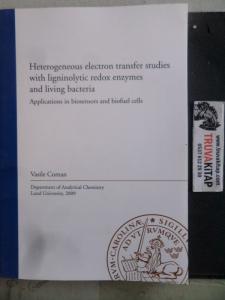 Heterogeneous Electron Transfer Studies With Ligninolytic Redox Enzymes and Living Bacteria