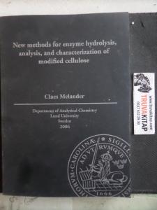 New Methods For Enzyme Hydrolysis Analysis and Characterization of Modified Cellulose