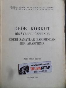 Dede Korkut Hikayeleri Üzerinde Edebi Sanatlar Bakımından Bir Araştırma