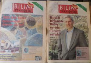 Cumhuriyet Bilim Teknoloji 2007 / 1035-1040 (2 Dergi)