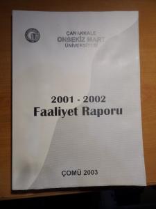 2001 - 2002 Faaliyet Raporu
