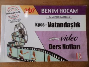 Benim Hocam / KPSS Vatandaşlık Ders Notları